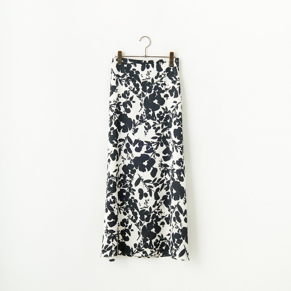 MICA&DEAL [マイカアンドディール] フラワープリントスカート [0125102033] BLACK