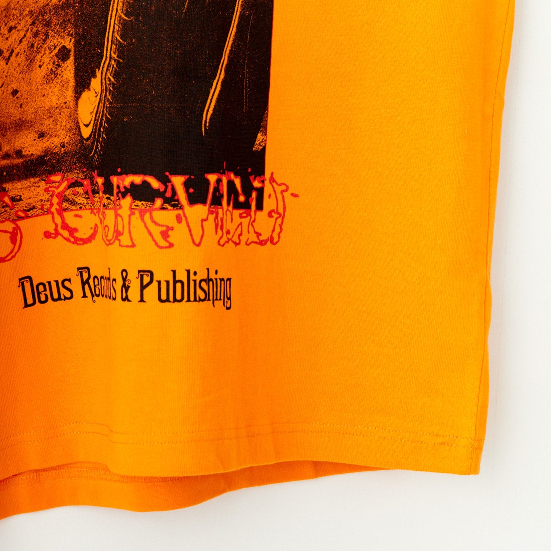 DEUS EX MACHINA [デウス エクス マキナ] ダンシングゴースト ロングスリーブTシャツ [DUP251977A] PERSIMMON
