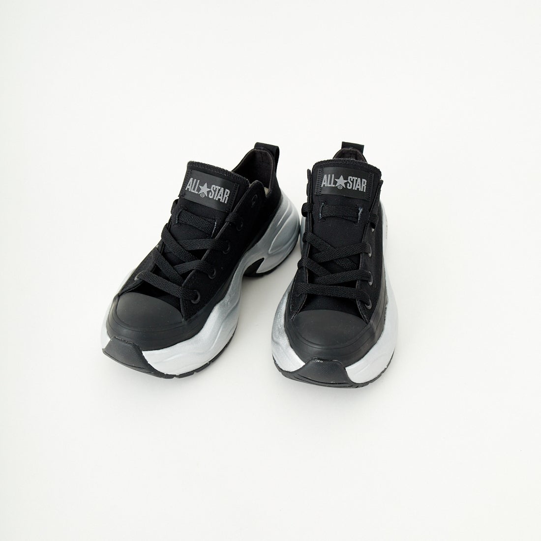 CONVERSE [コンバース] オールスター サージトレーナー MT OX [AS-SURGETRAINER-MTOX] ﾌﾞﾗｯｸ/ﾒﾀﾘｯ