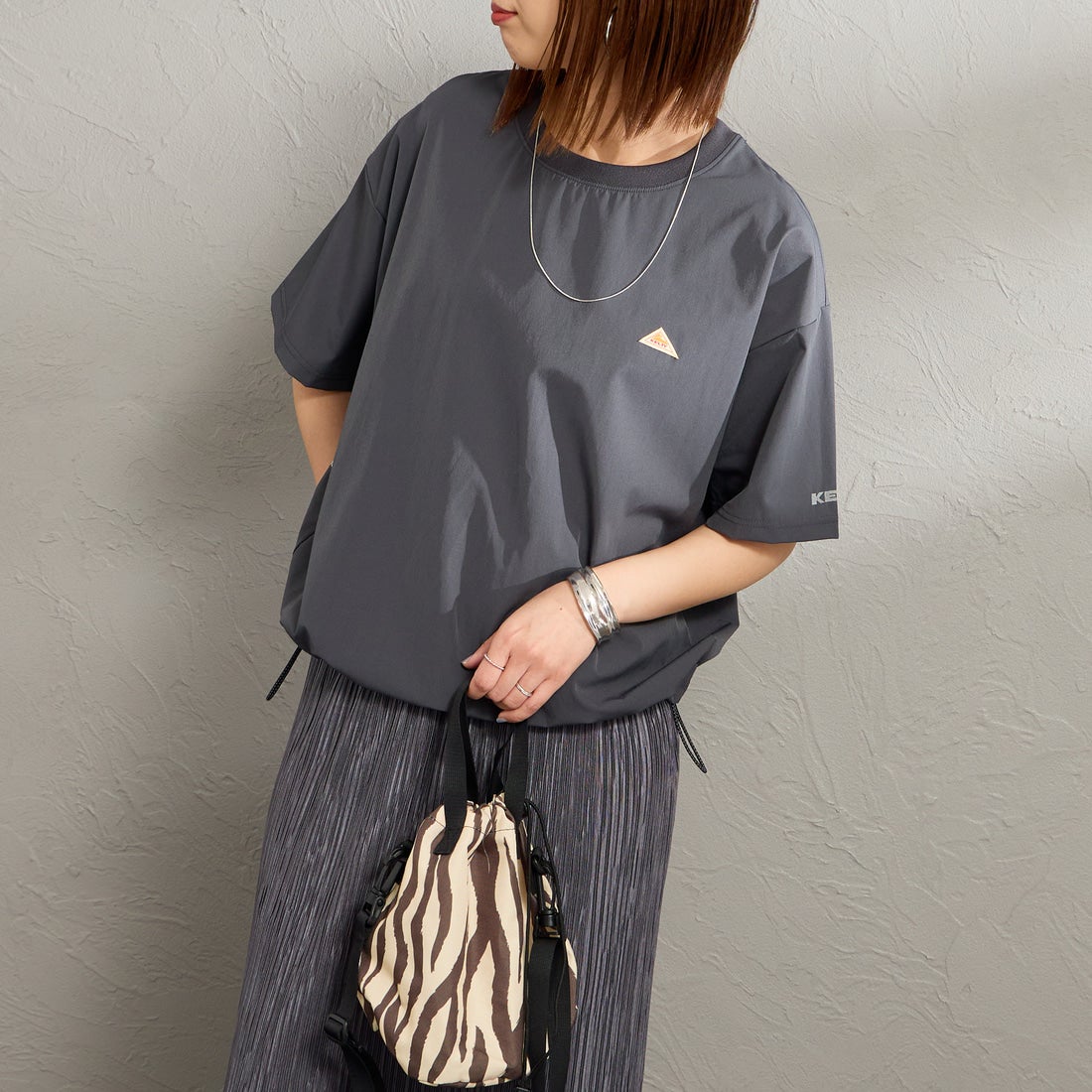 ﾁｬｺｰﾙ&&モデル身長：159cm 着用サイズ：F&&