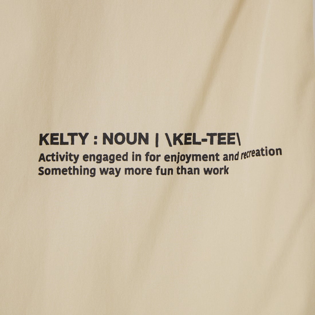 KELTY [ケルティ] 別注 ラッシュコンフォート ショートスリーブナイロンTシャツ [KE252W30IN02-JF] ｸﾞﾚｰｼﾞｭ