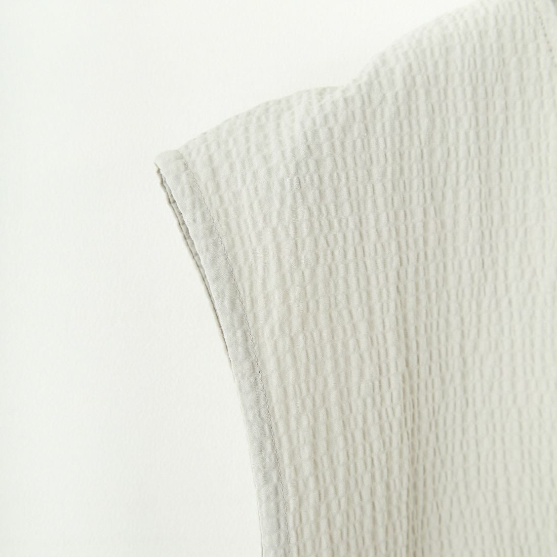 me. [ミードット] バンピーコットン2WAYベスト [ME-25109] 280 L.GRAY