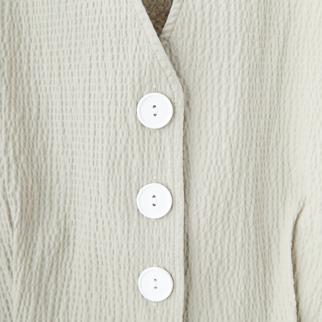 me. [ミードット] バンピーコットン2WAYベスト [ME-25109] 280 L.GRAY