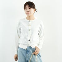05 WHITE&&モデル身長：167cm 着用サイズ：F&&