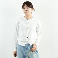 05 WHITE&&モデル身長：167cm 着用サイズ：F&&