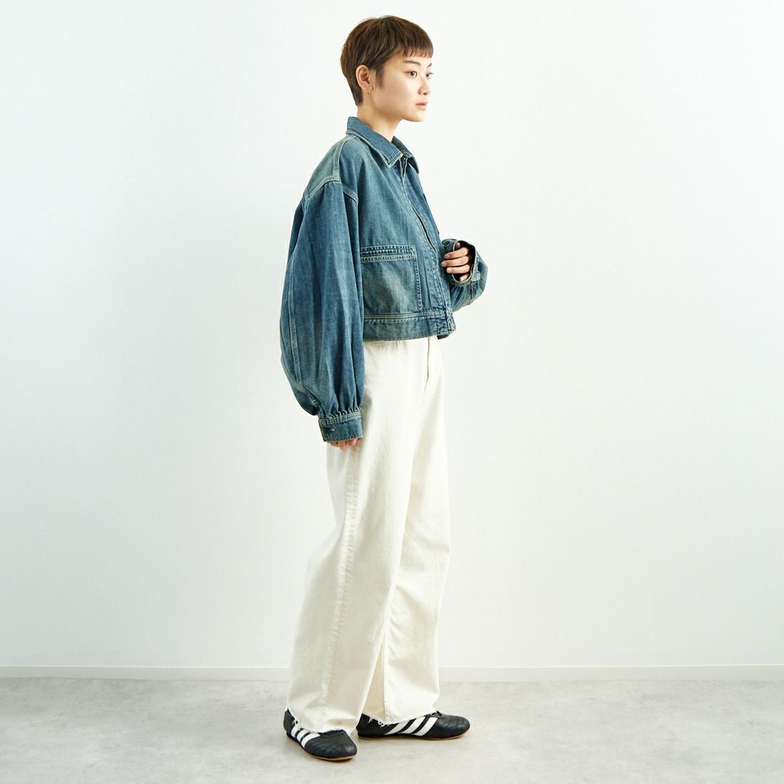 RhodolirioN [ロドリリオン] ジップアップデニムワークジャケット