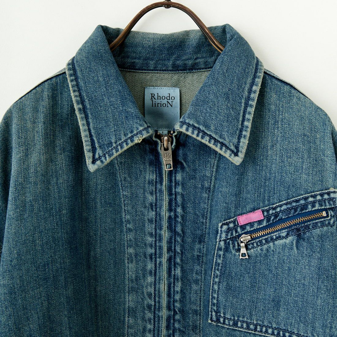 RhodolirioN [ロドリリオン] ジップアップデニムワークジャケット