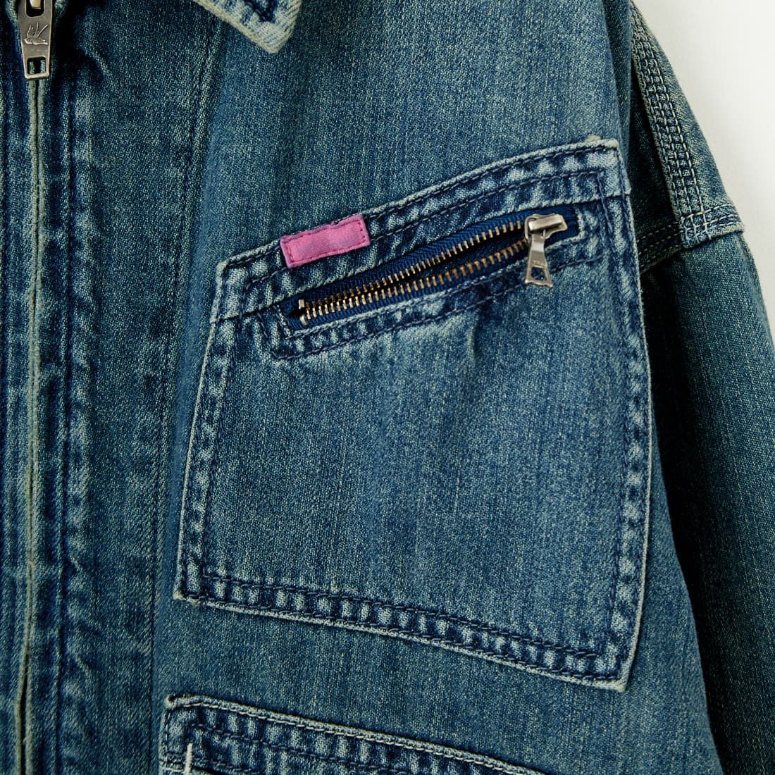 RhodolirioN [ロドリリオン] ジップアップデニムワークジャケット