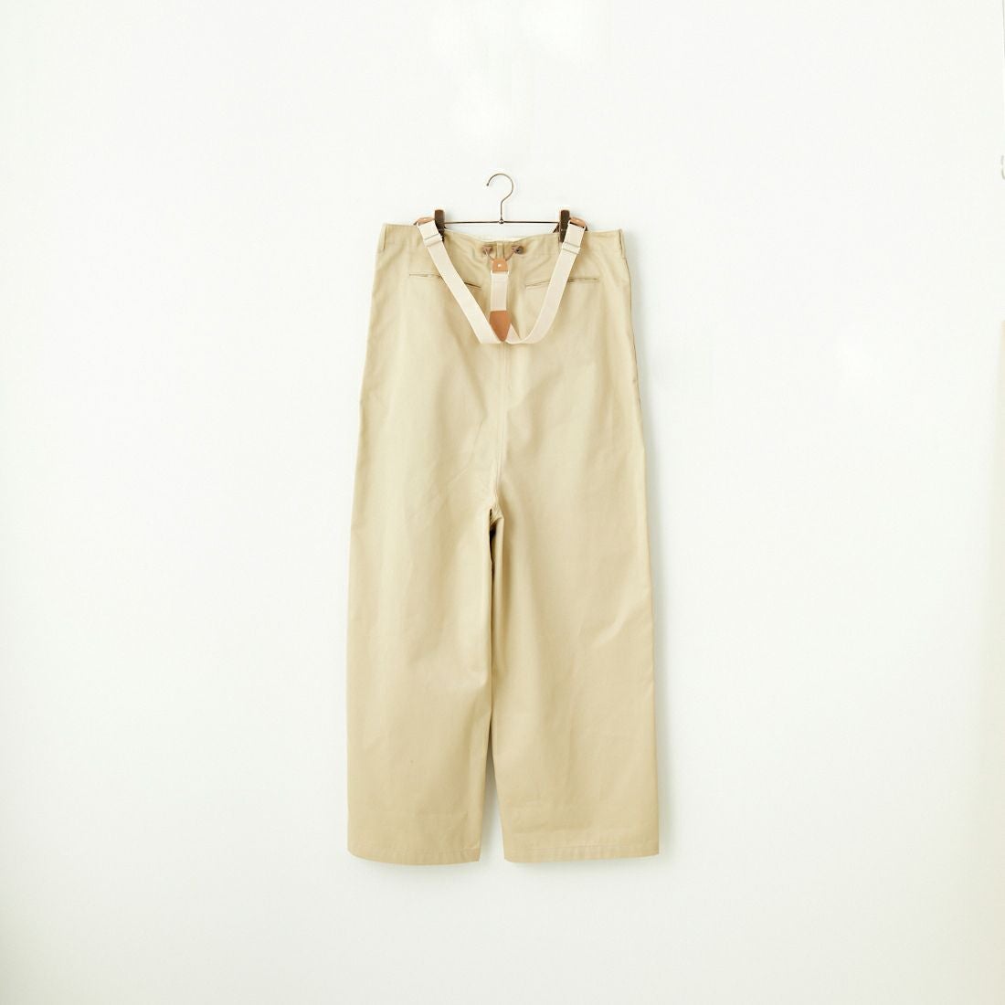 RhodolirioN [ロドリリオン] チノクロス サスペンダーパンツ [QT1014] A KHAKI