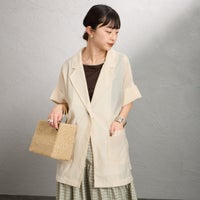 23 BEIGE&&モデル身長：150cm 着用サイズ：F&&