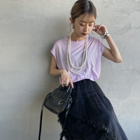 LAVENDER&&モデル身長：150cm 着用サイズ：F&&