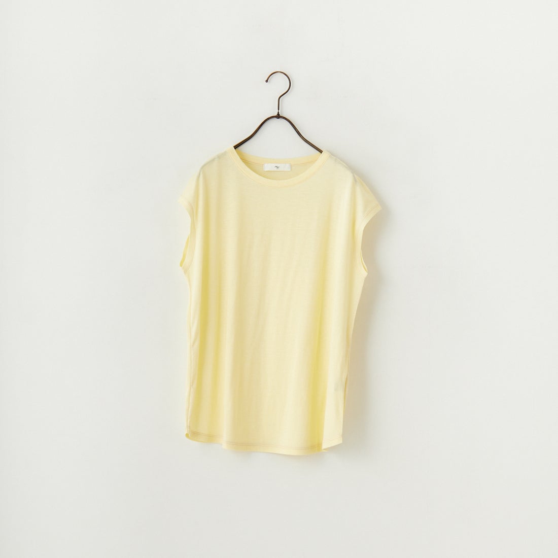 me. [ミードット] 別注 配色ステッチノースリーブカットソー [ME-25200-JF] CITRUS