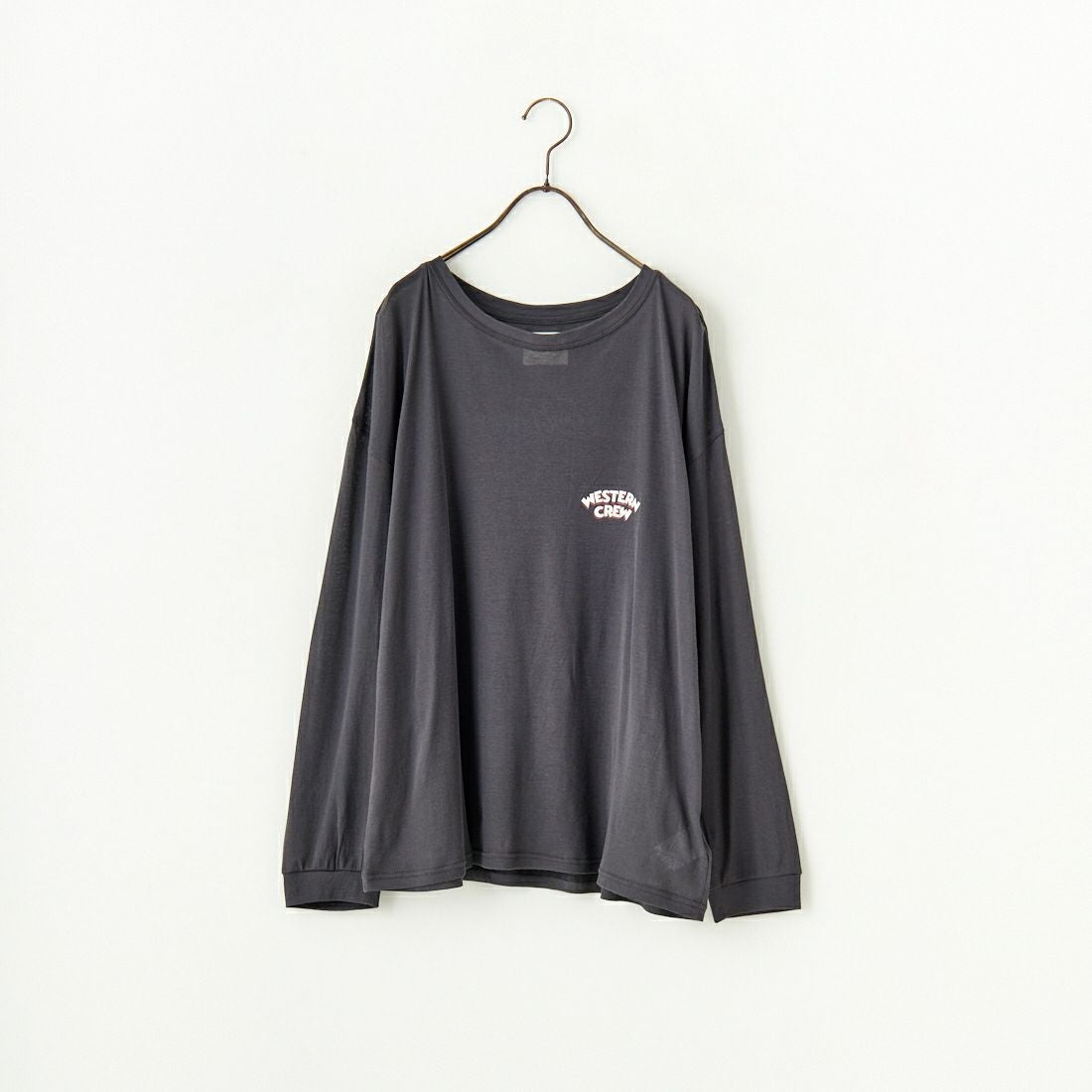 St.Johns 3rd club [セントジョンズサードクラブ] シアーロングスリーブTシャツ [SJ25-047A] CHARCOAL/W