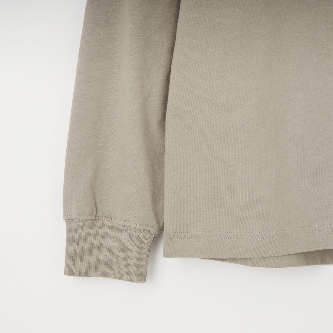 THE NORTH FACE [ザ ノースフェイス] ロングスリーブフラッシュドライヌプシコットンティー [NT32535] UN &&モデル身長：179cm 着用サイズ：M&&