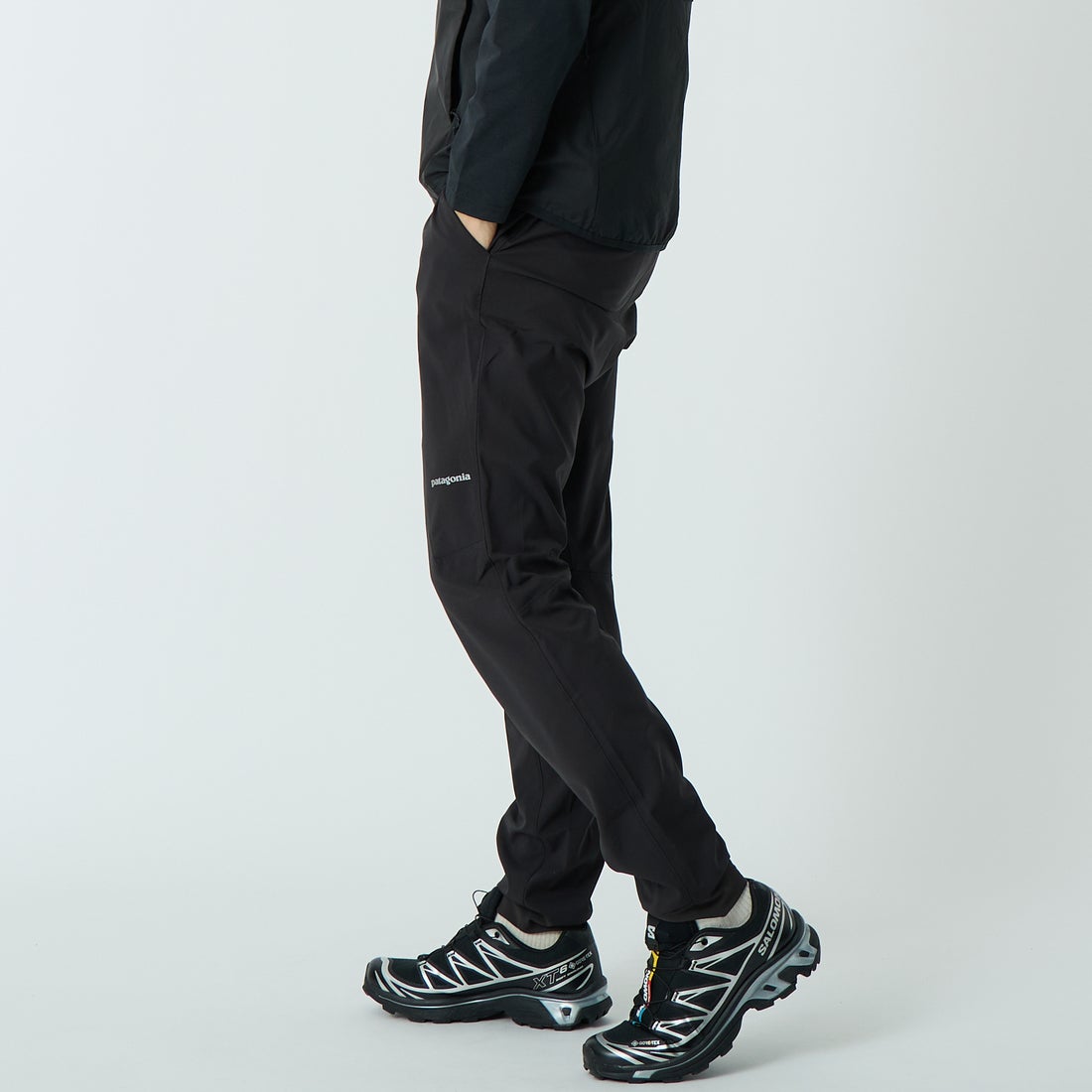 patagonia [パタゴニア] メンズ テルボンヌジョガーズ [24541] BLK &&モデル身長：179cm 着用サイズ：M&&