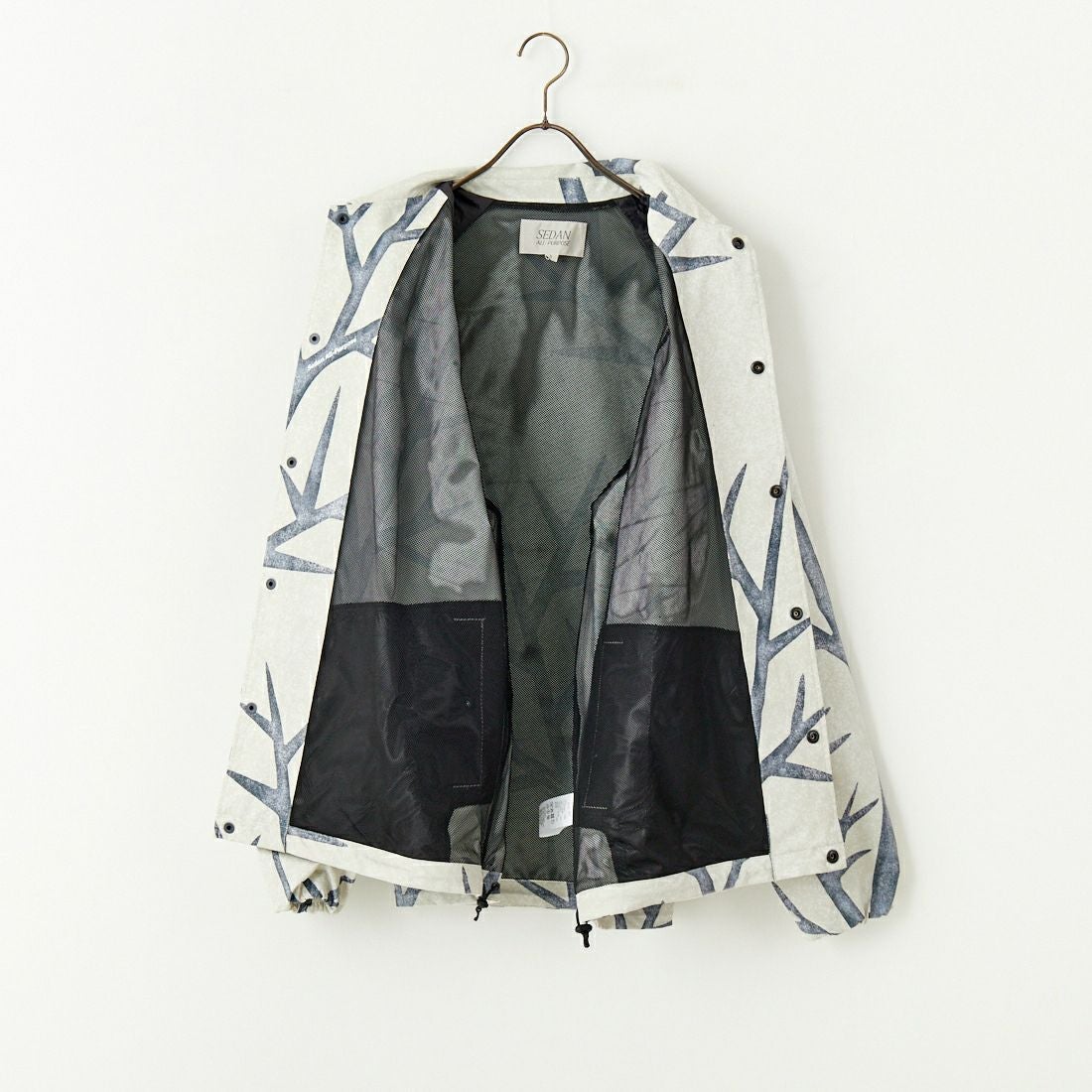 SEDAN ALL-PURPOSE [セダン オールパーパス] カモフラージュ コーチジャケット [SD25S-JK03] SNOW CAMO