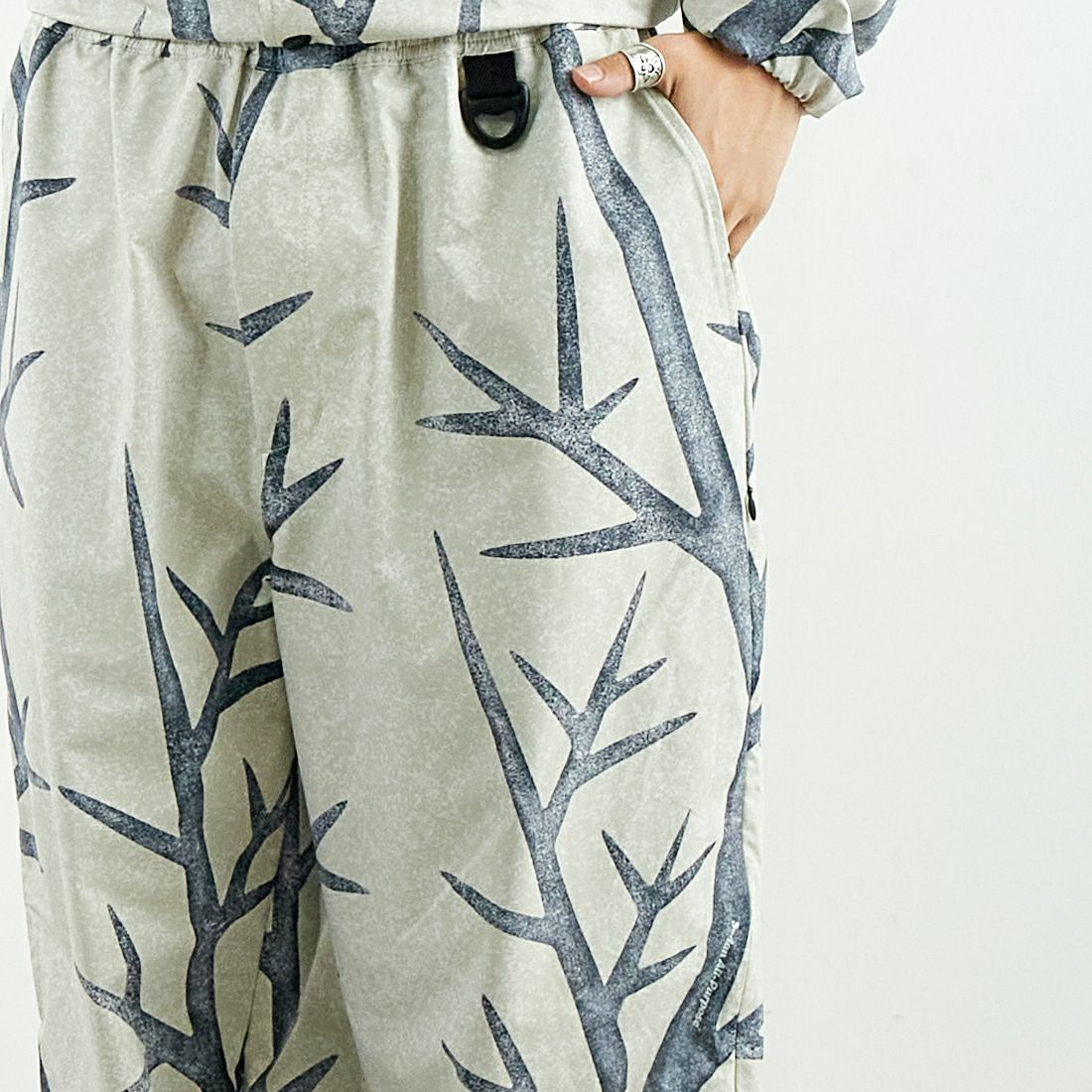 SEDAN ALL-PURPOSE [セダン オールパーパス] カモフラージュ ワイドトラックパンツ [SD25S-PT04] SNOW CAMO