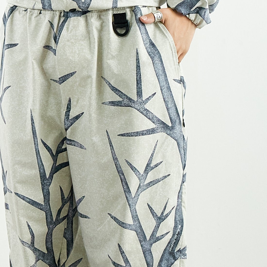 SEDAN ALL-PURPOSE [セダン オールパーパス] カモフラージュ ワイドトラックパンツ [SD25S-PT04] SNOW CAMO