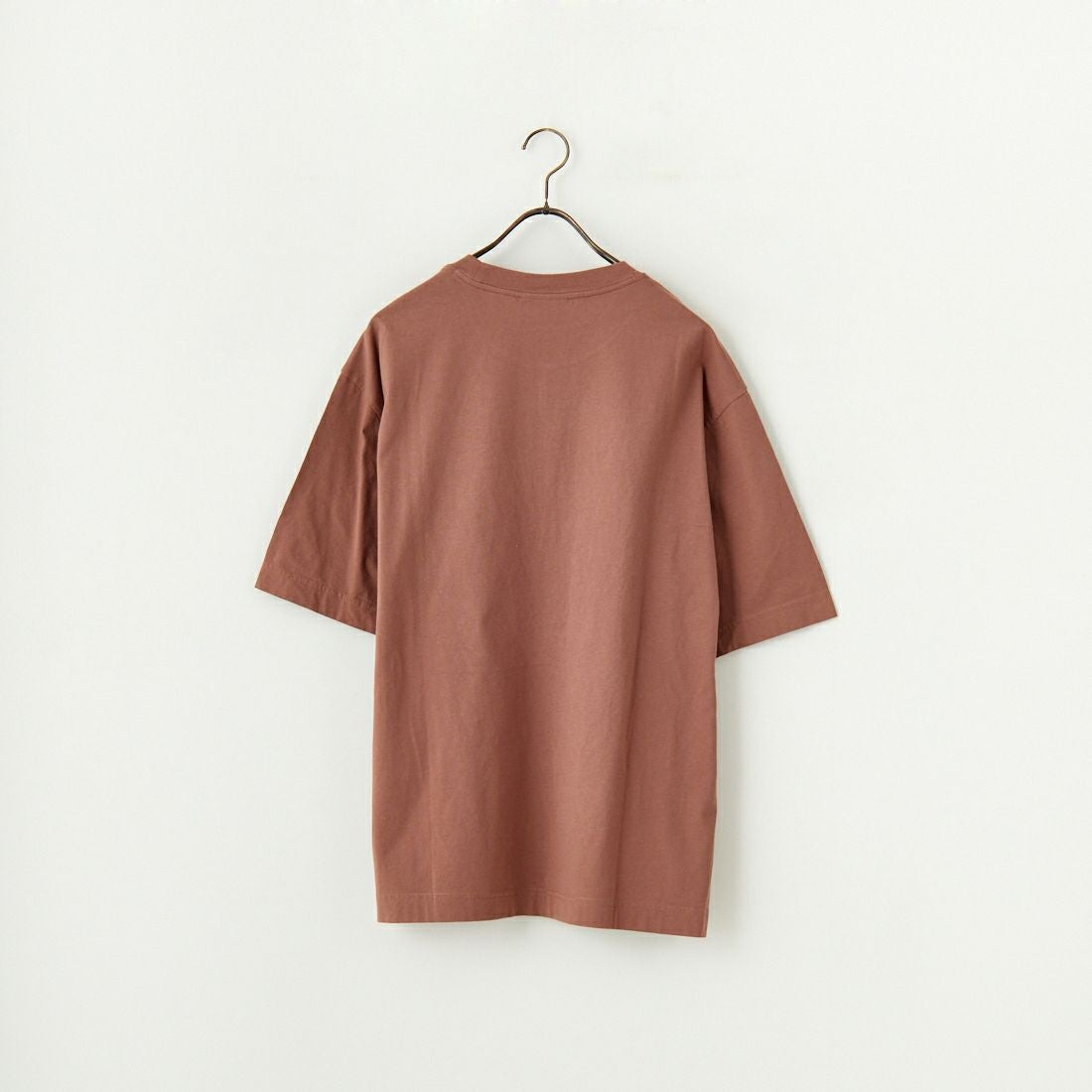 MAISON KITSUNE [メゾン キツネ] スピーディフォックスプリント オーバーサイズTシャツ [OM00109KJ0008] 0112 BRUNE