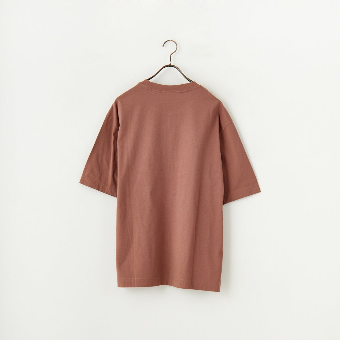 MAISON KITSUNE [メゾン キツネ] スピーディフォックスプリント オーバーサイズTシャツ [OM00109KJ0008] 0112 BRUNE