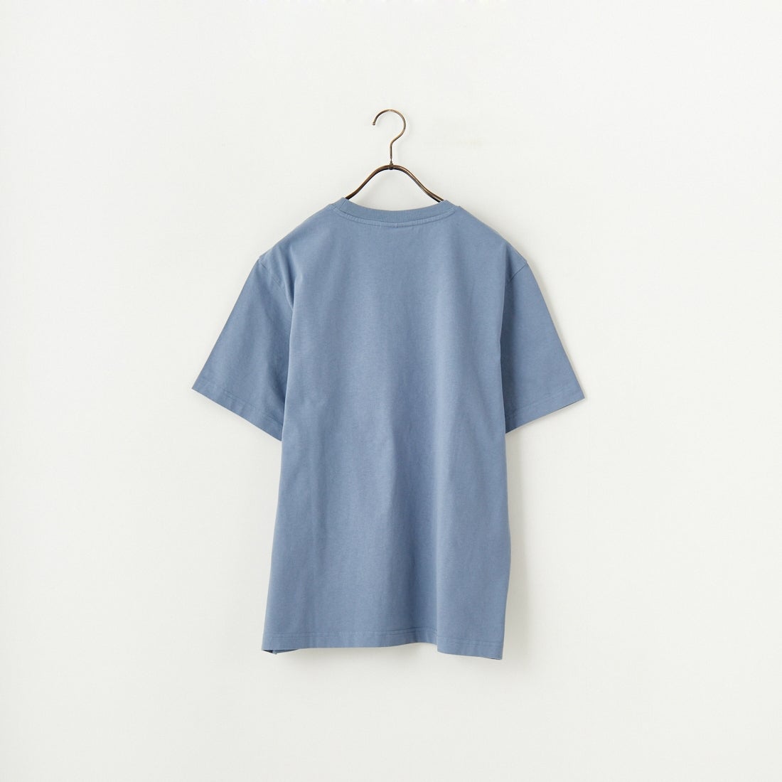 MAISON KITSUNE [メゾン キツネ] クラフトプロフィールフォックス コンフォートTシャツ [OM00121KJ0118] 0074 ZINC