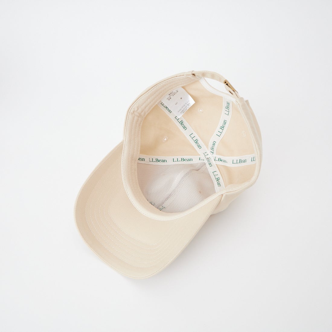 L.L.BEAN [エルエルビーン] オーガニックコットン6パネルキャップ [251079603] 93 LT BEIG