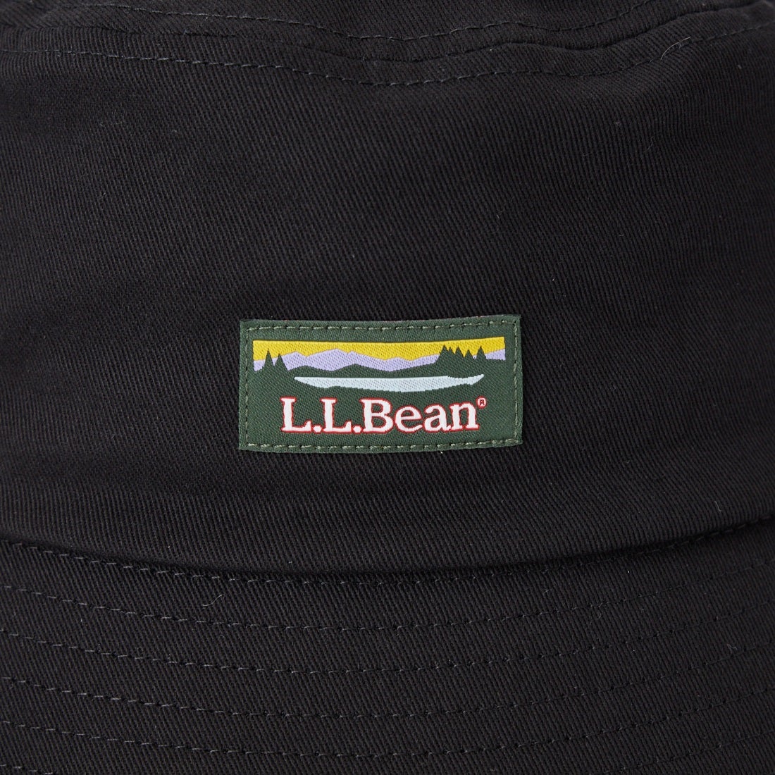 L.L.BEAN [エルエルビーン] コットンツイルバケットハット [250079602] 01 BLACK
