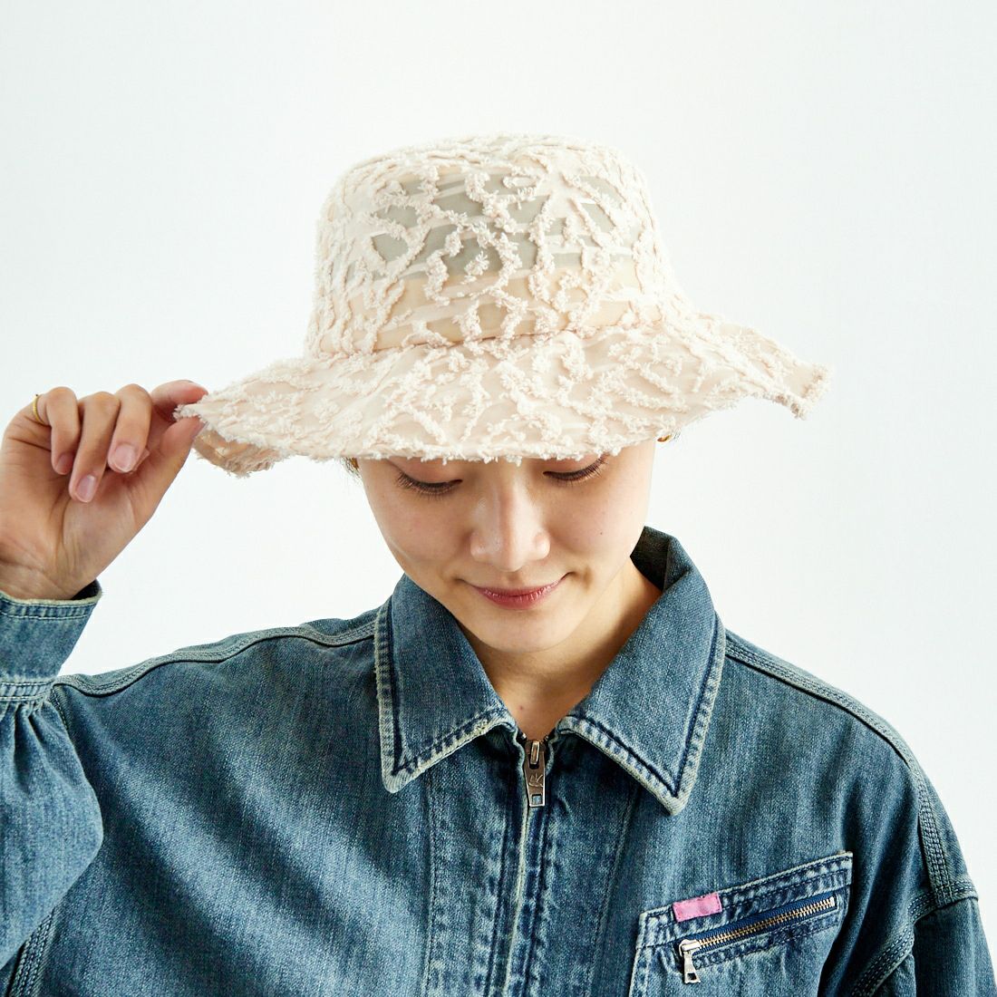 Casselini [キャセリーニ] フラッフィーフラワーハット [244-110707