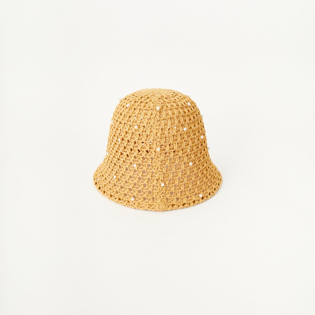 Casselini [キャセリーニ] ドットビーズサマーハット [234-111713] BROWN