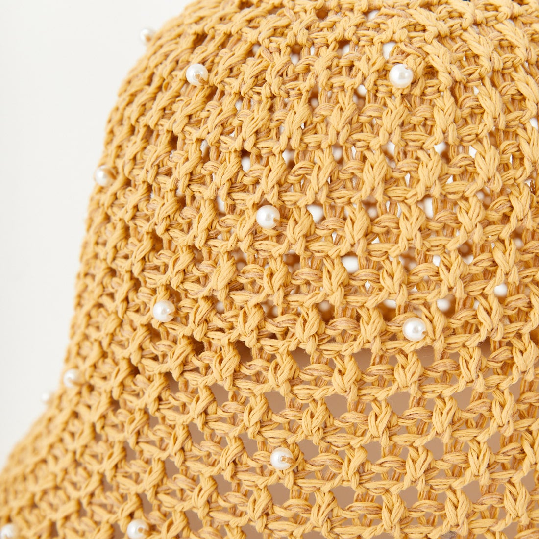 Casselini [キャセリーニ] ドットビーズサマーハット [234-111713] BROWN