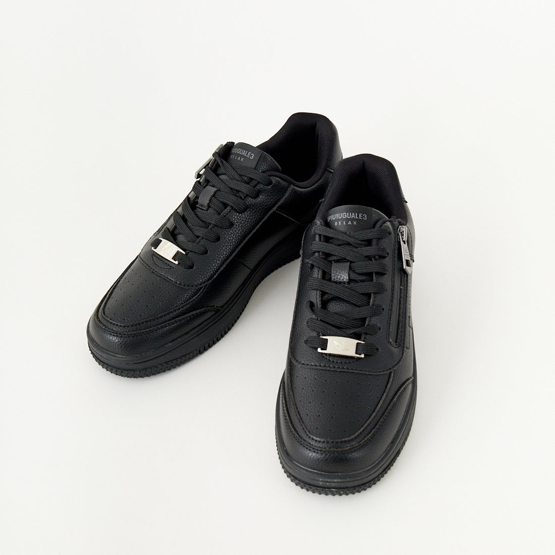 1PIU1UGUALE3 RELAX [ウノ ピゥ ウノ ウグァーレ トレ] ミニロゴロースニーカー [USX-25011] SN90 BLACK