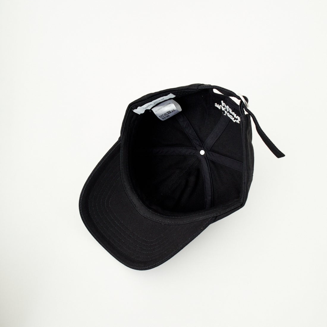 MAISON KITSUNE [メゾン キツネ] ラージフォックスヘッド 6パネルキャップ [MM06103WW0096] P199 BLACK
