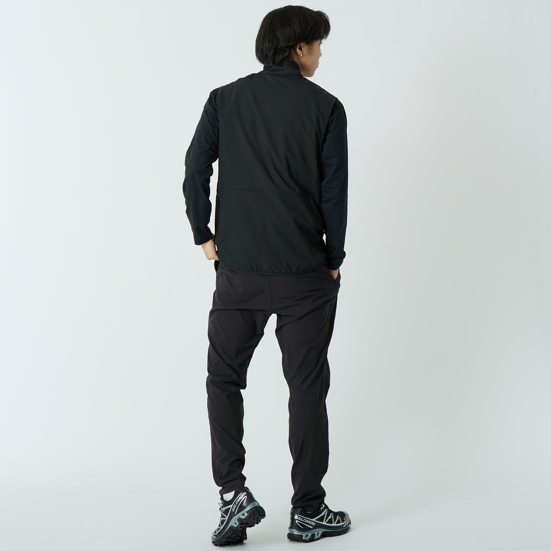 patagonia [パタゴニア] メンズ トレイルクラフトベスト [23840] BLKK&&モデル身長：179cm 着用サイズ：M&&