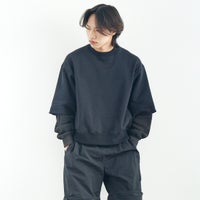 BLACK&&モデル身長：179cm 着用サイズ：1&&