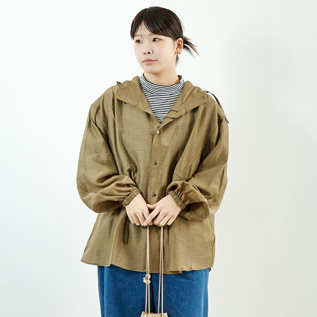 KHAKI&&モデル身長：167cm 着用サイズ：1&&