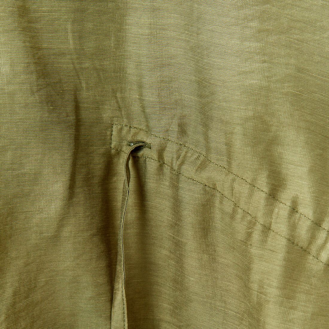 KHA:KI [カーキ] フーデッドシアーシャツ [MIL25HBL3143] KHAKI