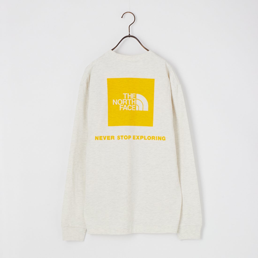 THE NORTH FACE [ザ ノースフェイス] ロングスリーブバックスクエアロゴTシャツ [NT32442]