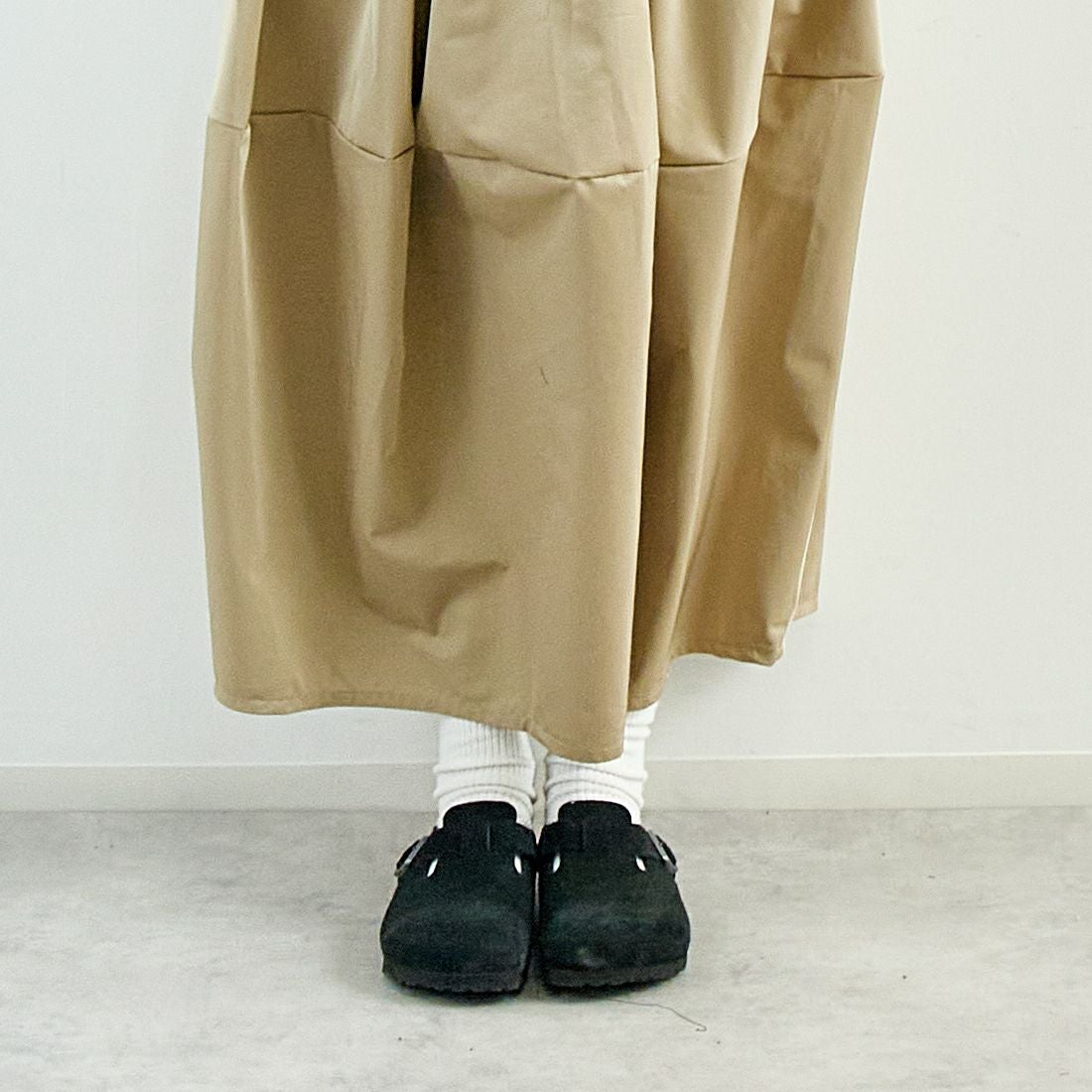 Kelen [ケレン] タックデザイン バルーンスカート [LKL25HSK2037] BEIGE