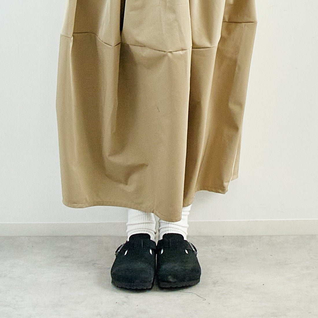 Kelen [ケレン] タックデザイン バルーンスカート [LKL25HSK2037] BEIGE