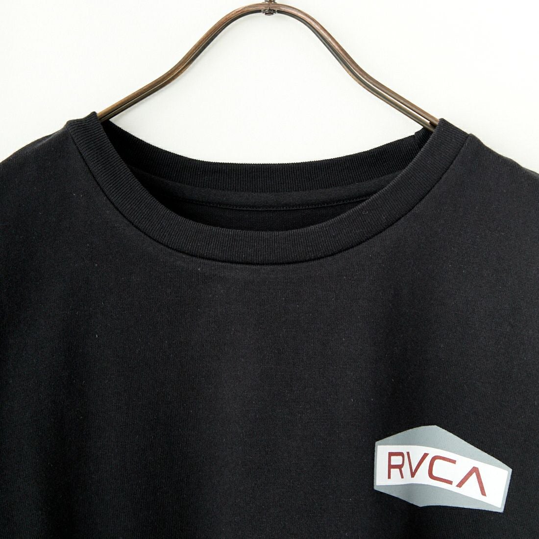 RVCA [ルーカ] ILL HEXロゴショートスリーブTシャツ [BF041-252] BLK