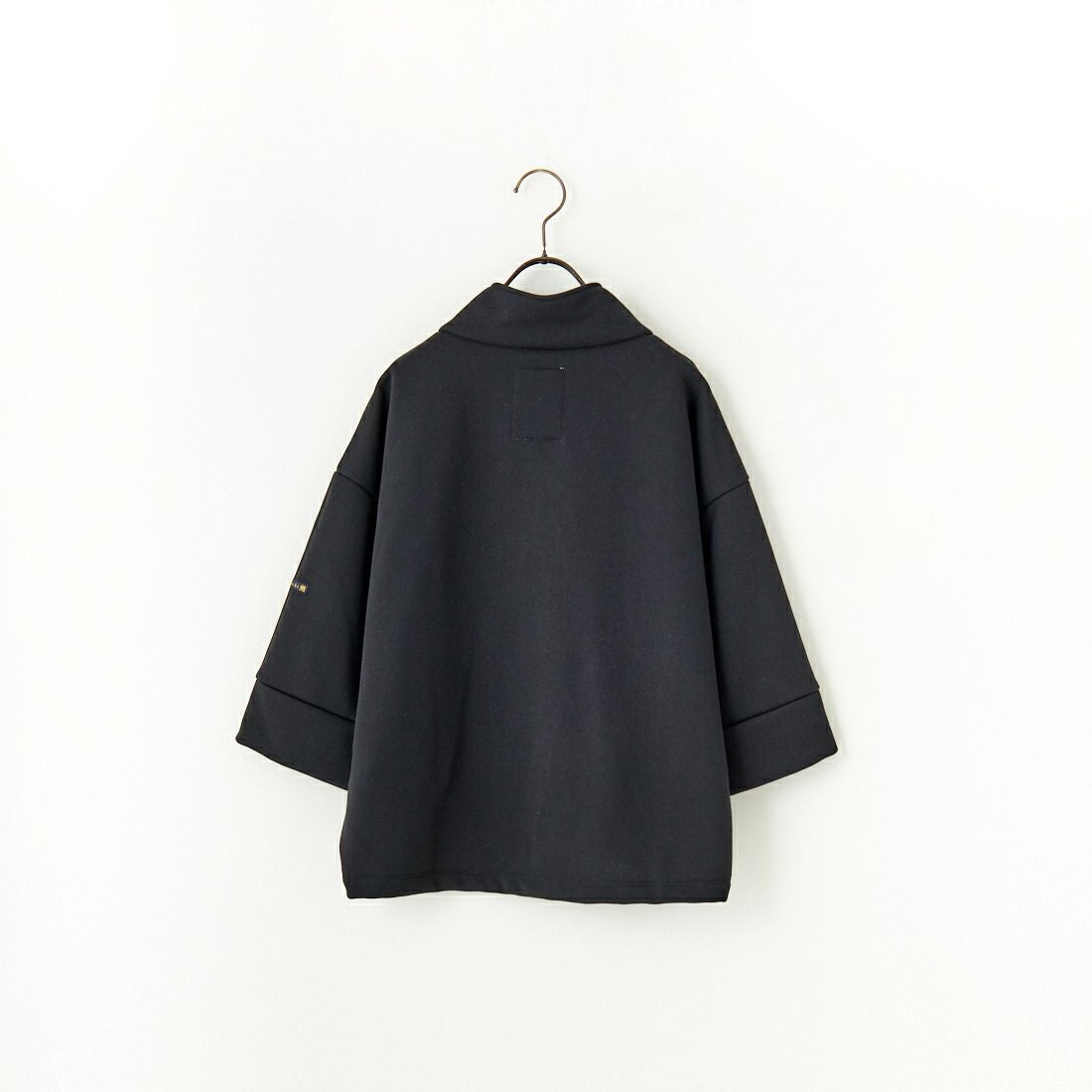 KHA:KI [カーキ] ハーフジップスウェットシャツ [MIL25HCS3429] BLACK