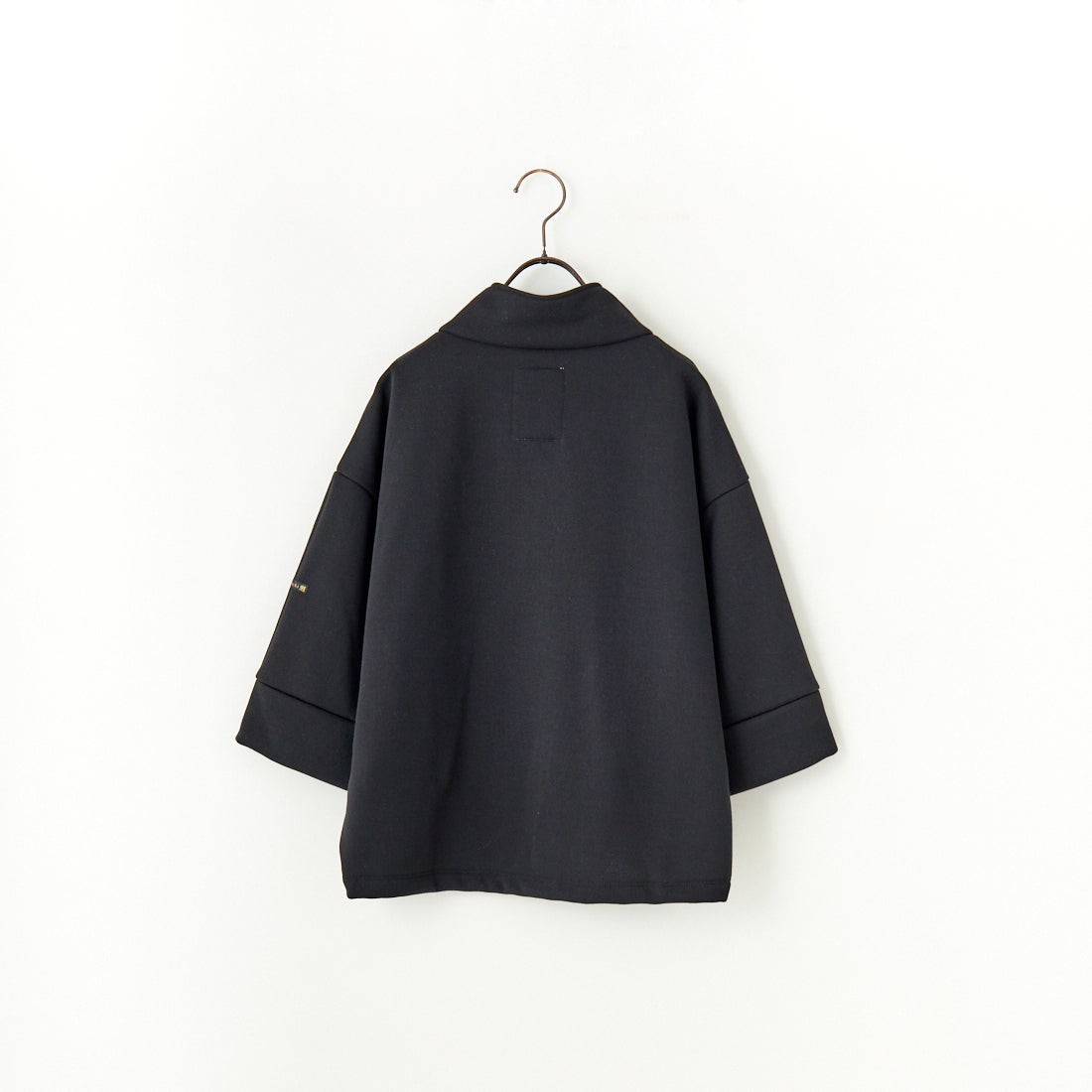 KHA:KI [カーキ] ハーフジップスウェットシャツ [MIL25HCS3429] BLACK