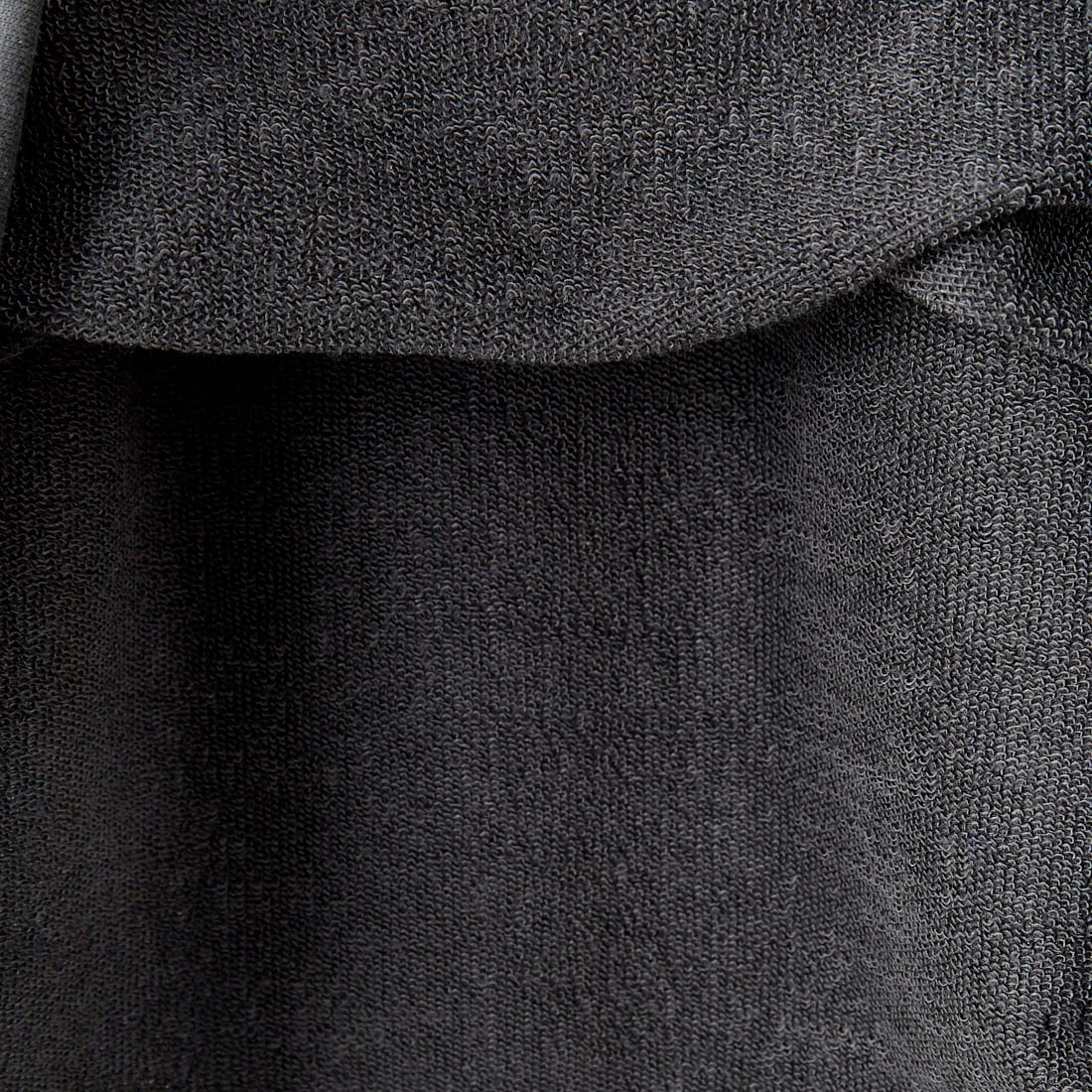 KHA:KI [カーキ] ハーフジップスウェットシャツ [MIL25HCS3429] BLACK