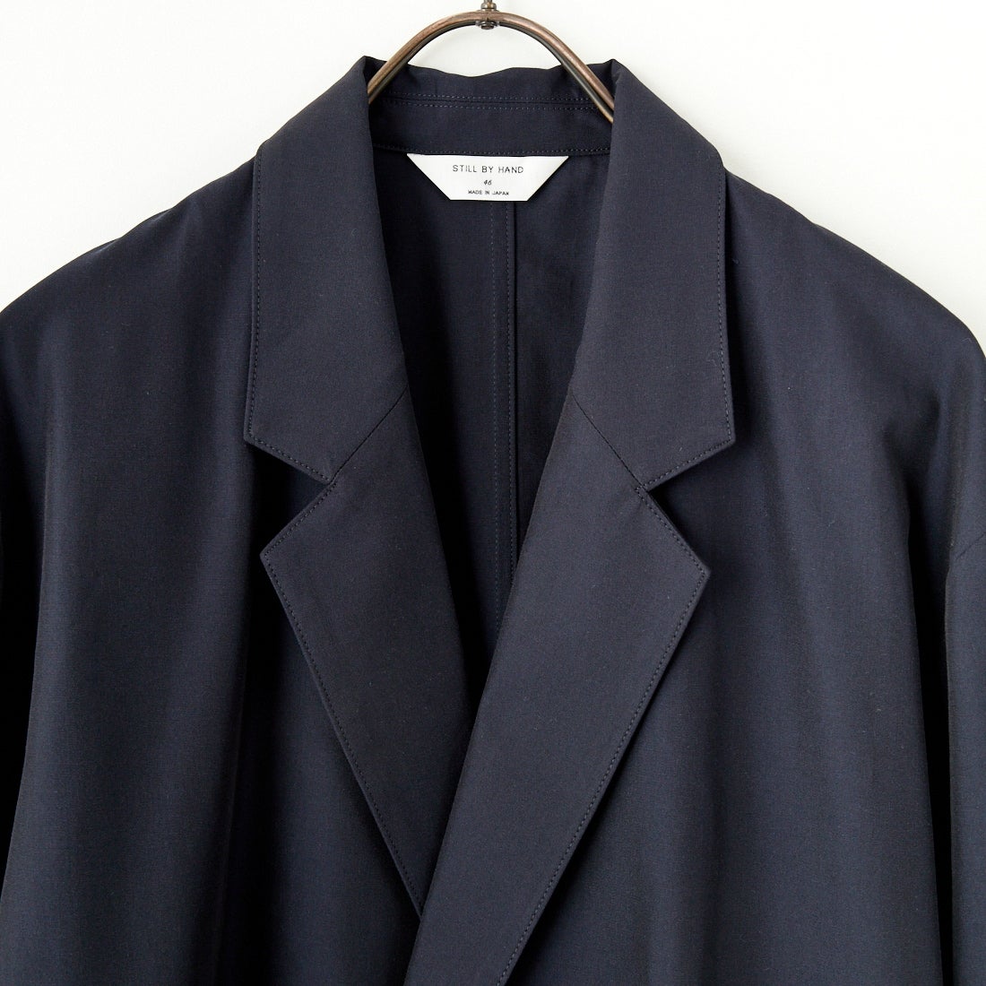 STILL BY HAND [スティルバイハンド] キュプラミックスイージージャケット [JK02251] D.NAVY