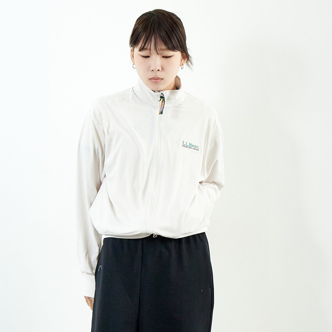 28 IVORY&&モデル身長：167cm 着用サイズ：M&&