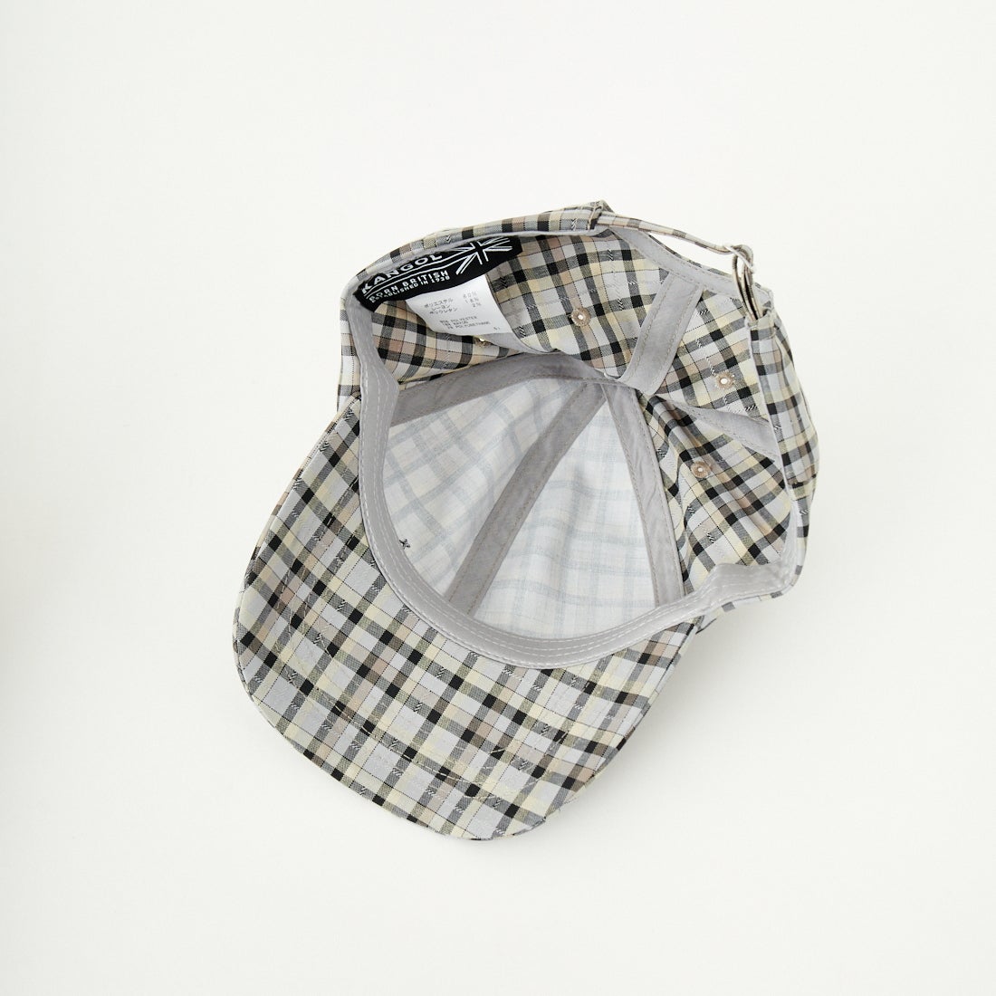 KANGOL [カンゴール] クラブプレイド ベースボールキャップ [251069627] 03 GRY MLT