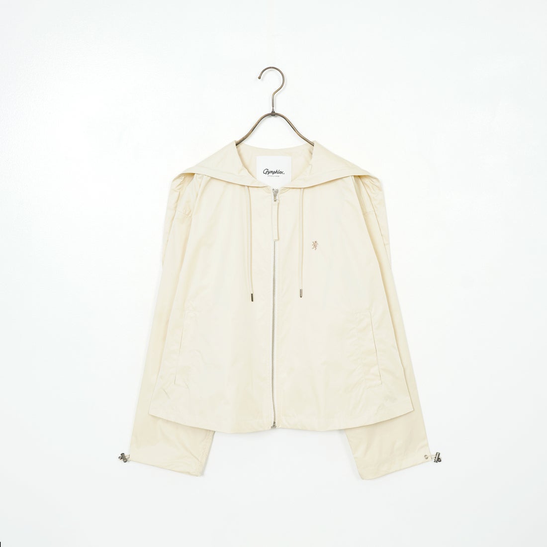 Gymphlex [ジムフレックス] ショートジップジャケット [GY-A0682HCM] EGG WHITE