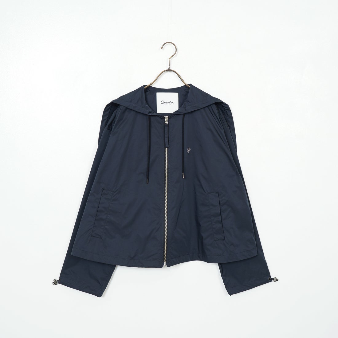 Gymphlex [ジムフレックス] ショートジップジャケット [GY-A0682HCM] BLACK