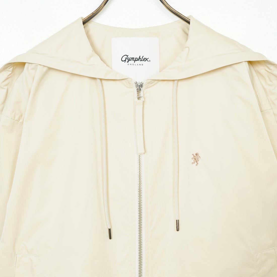 Gymphlex [ジムフレックス] ショートジップジャケット [GY-A0682HCM] EGG WHITE