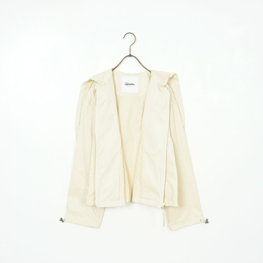 Gymphlex [ジムフレックス] ショートジップジャケット [GY-A0682HCM] EGG WHITE